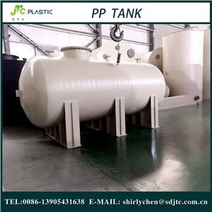 Ronde PP-tank met chemische zuurbasis